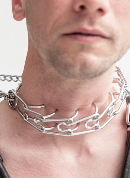 Torquator Collar Chrome Small