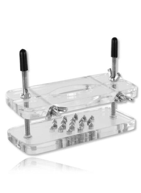 Black Label Acrylic Ball Butcher with Spikes