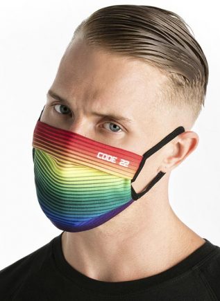 CODE 22 Facemask Rainbow - 05