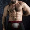 Locker Gear Short Chaps Red Medium