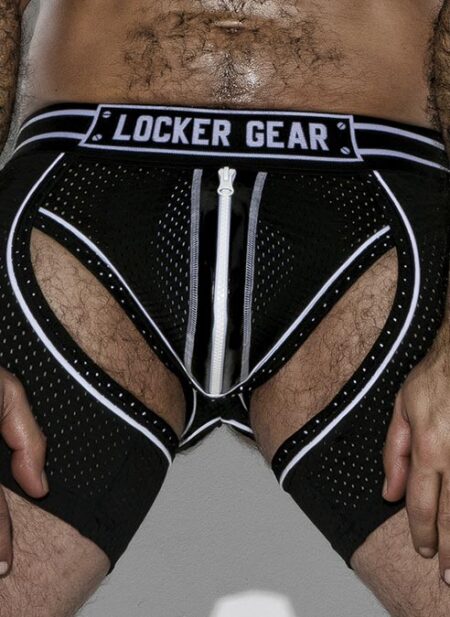 Locker Gear Short Chaps White Small