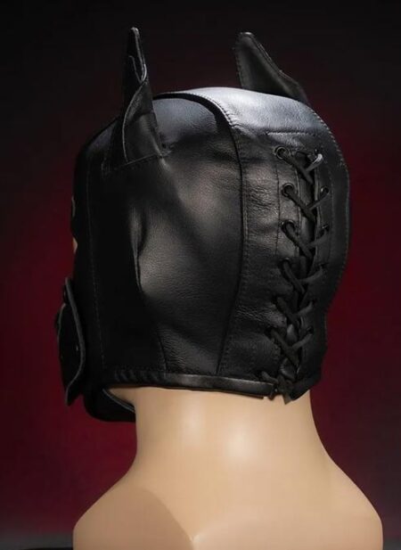 Mr. S Leather K9 Pup Hood Black Medium