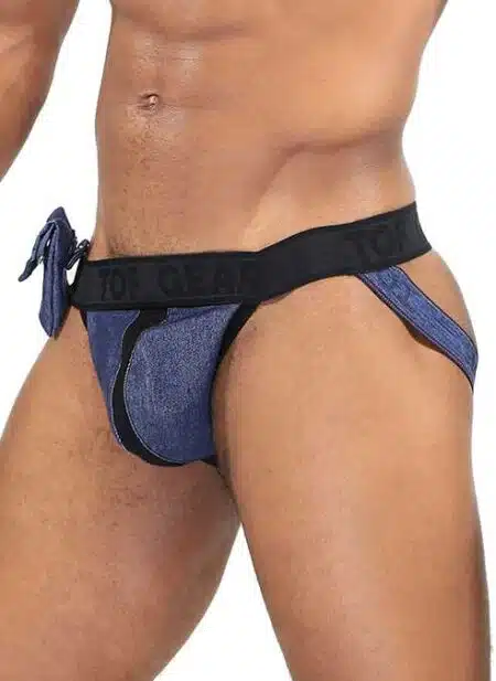 ToF Paris Cowboy Denim Jockstrap Small