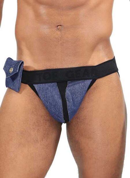 ToF Paris Cowboy Denim Jockstrap Small