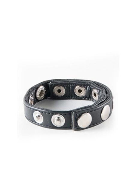 Titus Leather Cock & Ball Strap