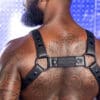 Mr. S Leather Crossbow Body Harness Black Small / Medium