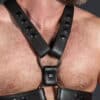 Mr. S Leather English Top Harness All Black Small / Medium