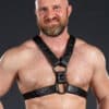 Mr. S Leather English Top Harness All Black Small / Medium