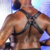 Mr. S Leather Hunter Harness 2.0 Black Extra long