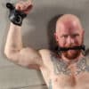 Mr. S Fetters Leather Padded Wrist Restraints Black
