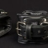 Mr. S Fetters Leather Padded Wrist Restraints Black