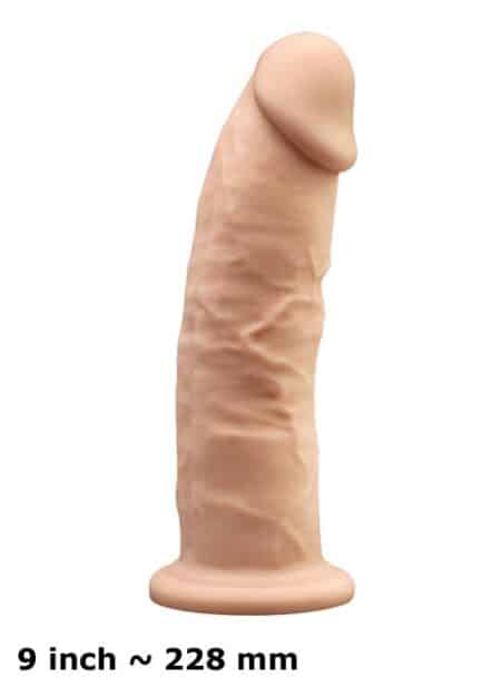 SILEXD Silicone Dildo Flesh 7 inch