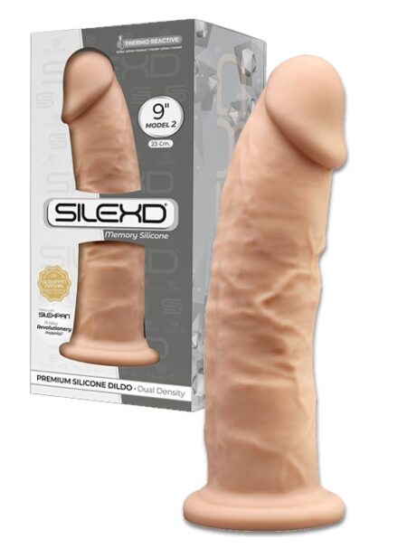 SILEXD Silicone Dildo Flesh 7 inch