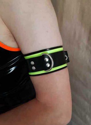 Rubber Bicep Strap with Buckle Extra small/Small