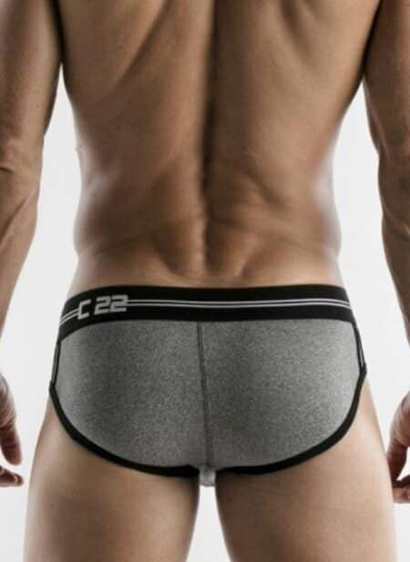 CODE 22 Power Brief Grey Small