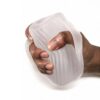 Perfect Fit Masturbator with Grip Clear