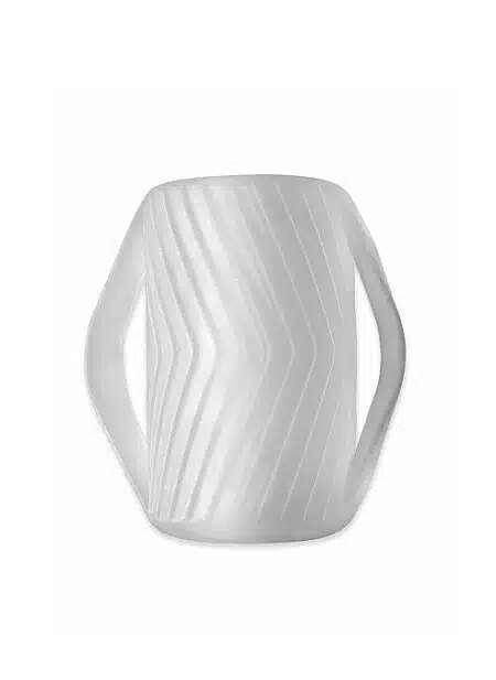 Perfect Fit Masturbator with Grip Clear