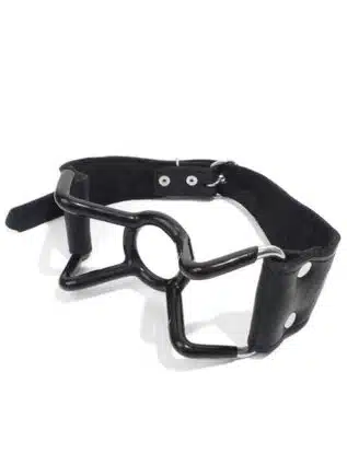 Black Label Coated Spider Silence Mouth Gag
