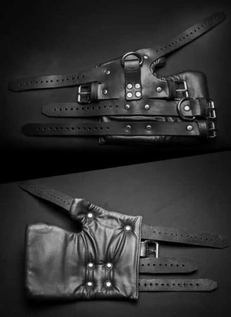 Mr. S Leather Four Buckle Hand Restraint