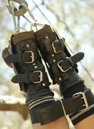 Mr. S Leather Padded Foot Stirrups