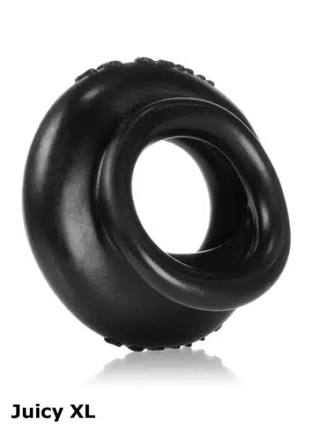 Oxballs Juicy Cock Ring Silicone Black