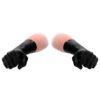 Fist It Short Latex Gloves Pair Black