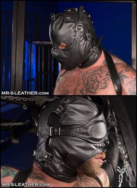 Mr. S Leather Asylum Hood Black