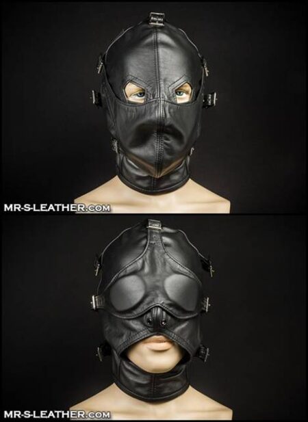 Mr. S Leather Asylum Hood Black