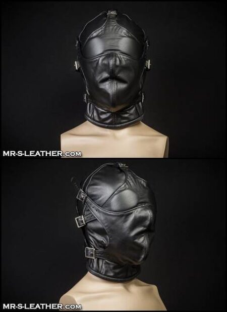 Mr. S Leather Asylum Hood Black