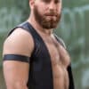 Mr. S Leather Bicepband 1.25" Black Small