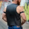Mr. S Leather Bicepband 1.25" Black Small