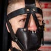 Mr. S Leather Head Harness Muzzle Padded with Locking Buckles