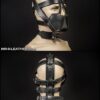 Mr. S Leather Head Harness Muzzle Padded with Locking Buckles