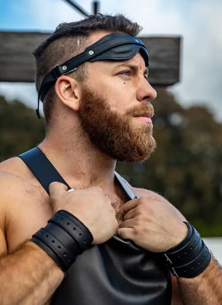 Mr. S Leather Fetters Padded Blindfold