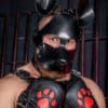 Mr. S Leather WOOF! Muzzle Black One size