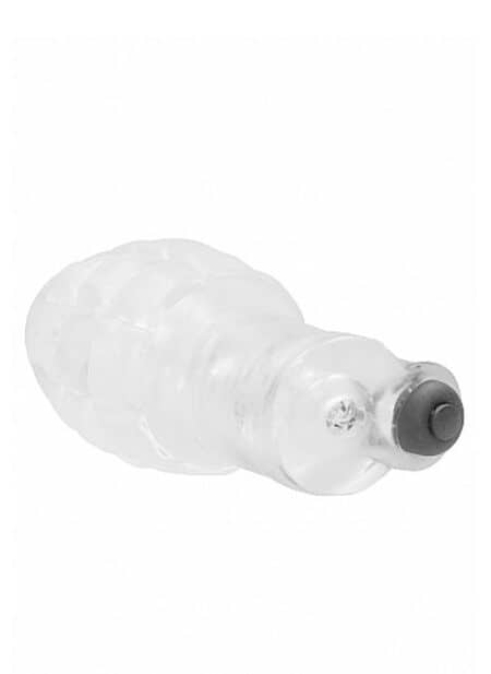 SONO No. 22 Stroker with Vibrating Bullet Clear