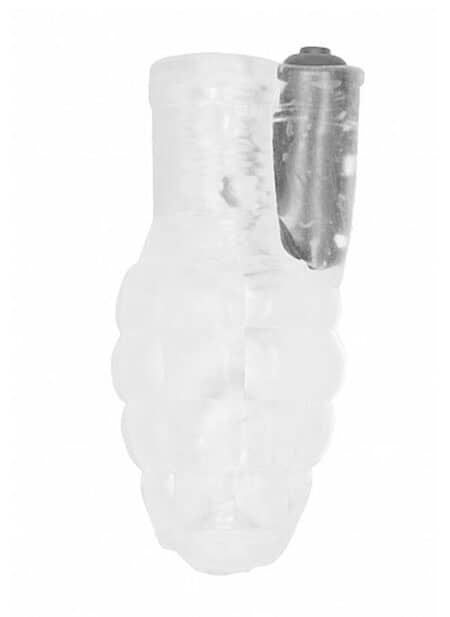 SONO No. 22 Stroker with Vibrating Bullet Clear