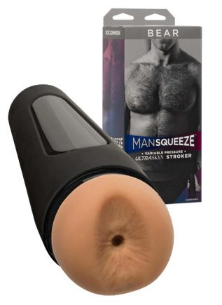 Man Squeeze Variable Pressure Stroker Bear