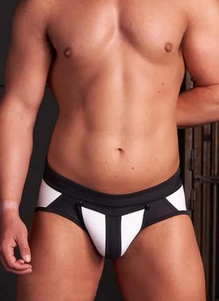 Mr. S Neo All Access Brief White Large