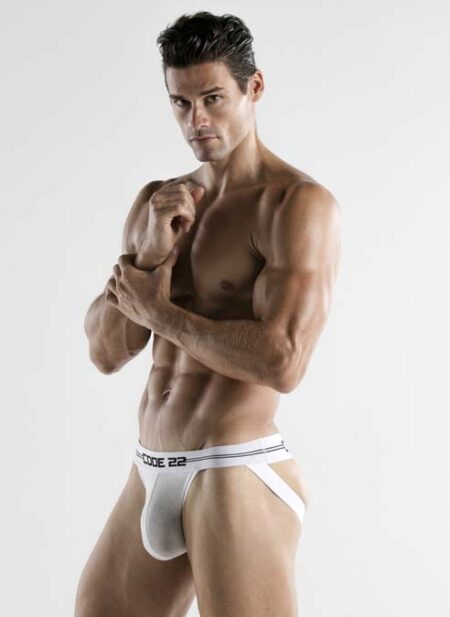 CODE 22 Essential Jockstrap White Large