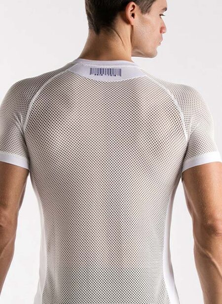 CODE 22 Mesh T-Shirt White Medium