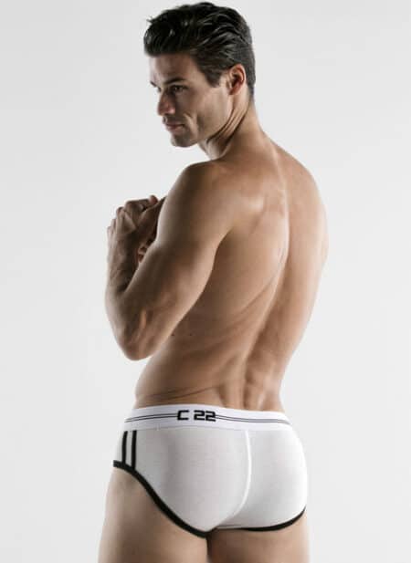 CODE 22 Power Brief White Medium
