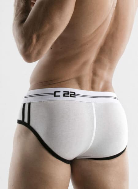 CODE 22 Power Brief White Medium