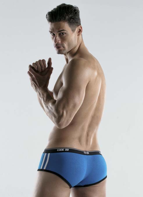 CODE 22 Thrust Boxer Steel blue Extra large
