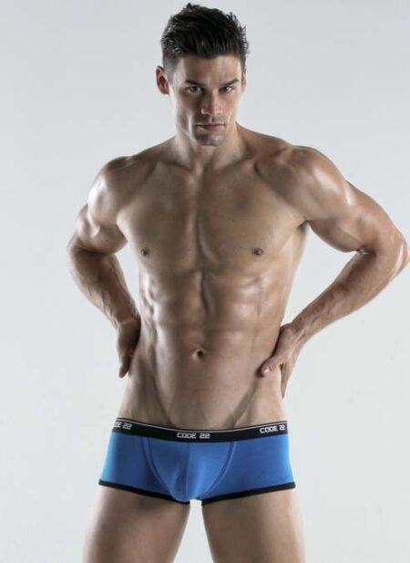 CODE 22 Thrust Boxer Steel blue Extra large