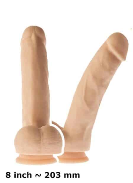 Champs Fatty Dildo with Balls 9 inch ~ 228 mm