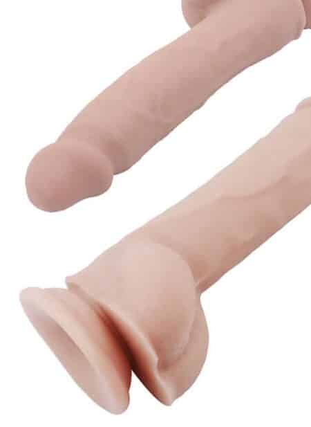Champs Hunky Dual Density Dildo with Balls 8 inch ~ 203 mm