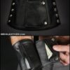 Mr. S Leather Heavy Duty Wrist Cuff & Wallet Medium