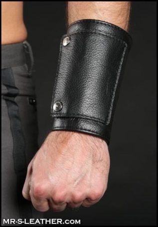 Mr. S Leather Heavy Duty Wrist Cuff & Wallet Medium