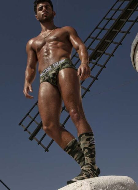 CODE 22 Military Socks Camo One Size